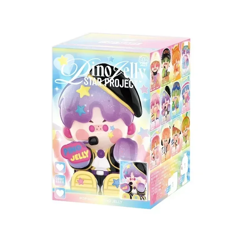 

POP MART PINO JELLY Star Project Series Blind Box Cute Anime Figure Mystery Toy Desktop Ornament Collectible Doll for Gift