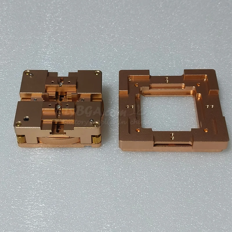 LY 80mm 90mm Universal Stencil Common Use New Alloy Aluminum BGA Reballing Station Reball Jig for BGA Soldering Station Use