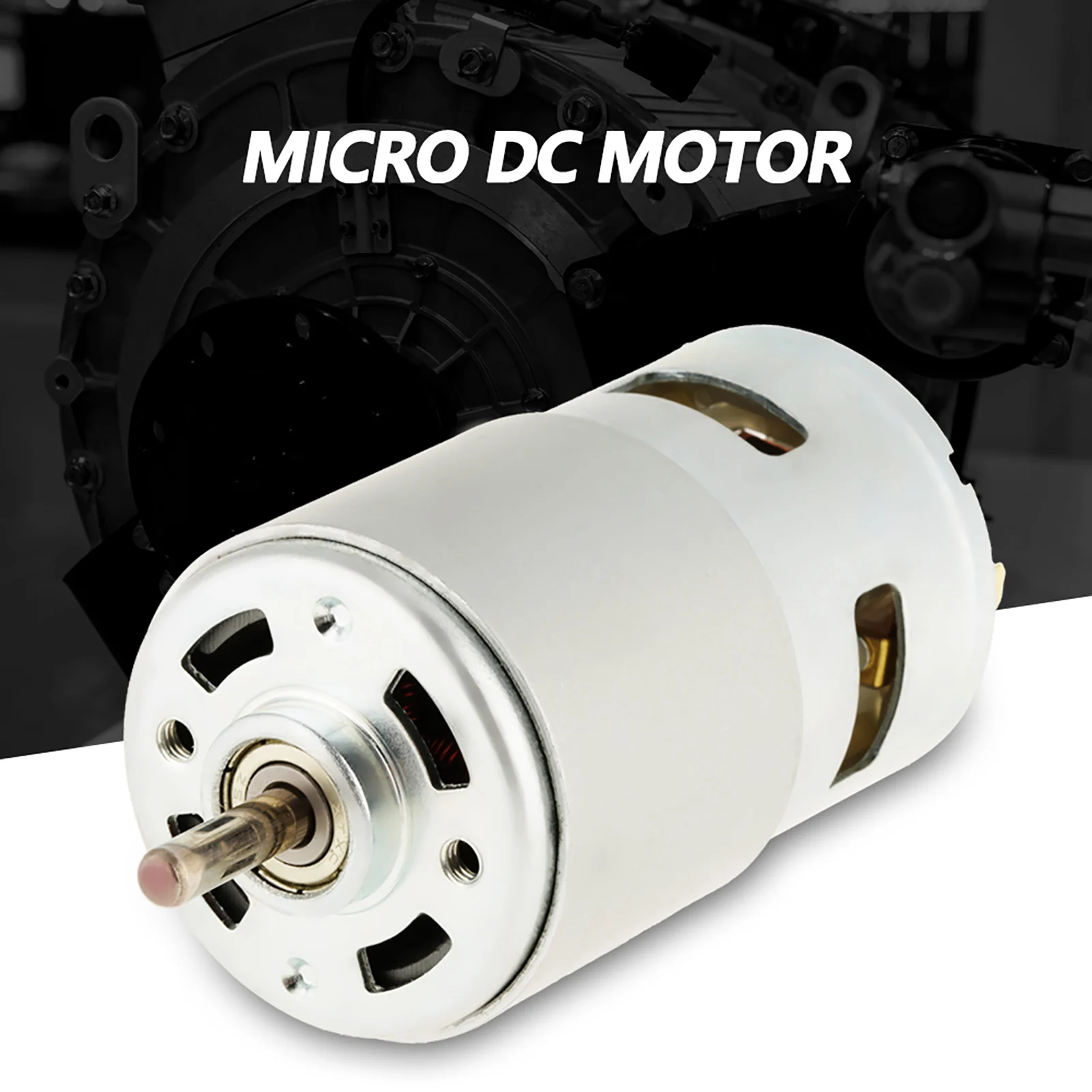 

775 12V 7000RPM High Speed Miniature Brushed Motor for Electric Power Tool 775 Motor Brushed Motor High Speed Motor Motor