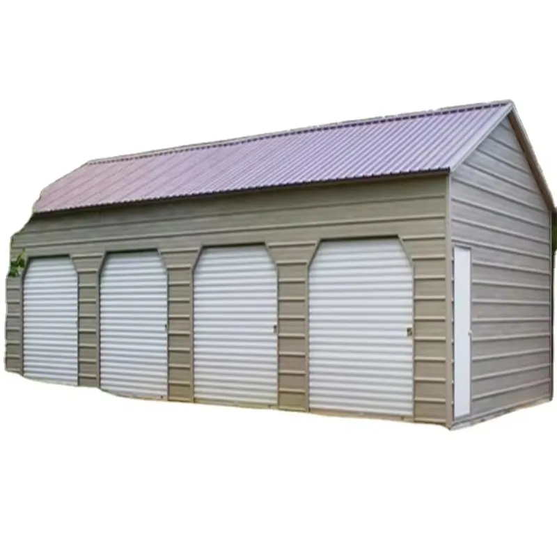 

Workshop Steel Frame Buildings Designed Prefabricated Garage House Steel Structure Frame Storage Shed