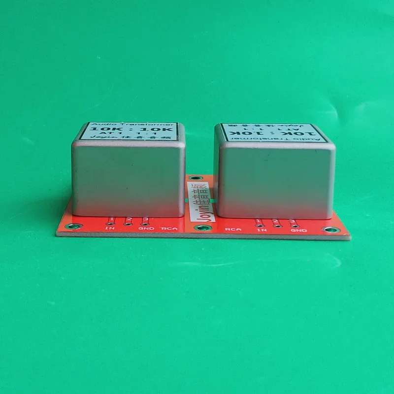 لـ 10K: محول عزل الصوت 10K مع درع بيرمالوي، مضاد للتدخل، محول الإشارة المسبقة، 20-200 كيلو هرتز -0.2 ديسيبل
