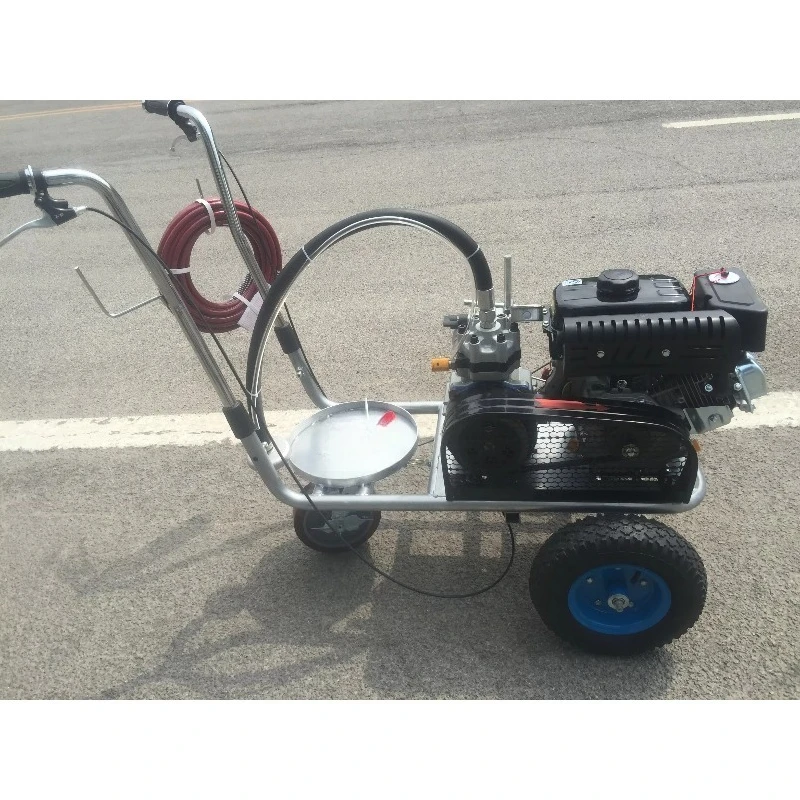 Hand Push Cold Painting Road Line Marking Machine High-Efficiency Portable Cold Spray Road Marking Machine