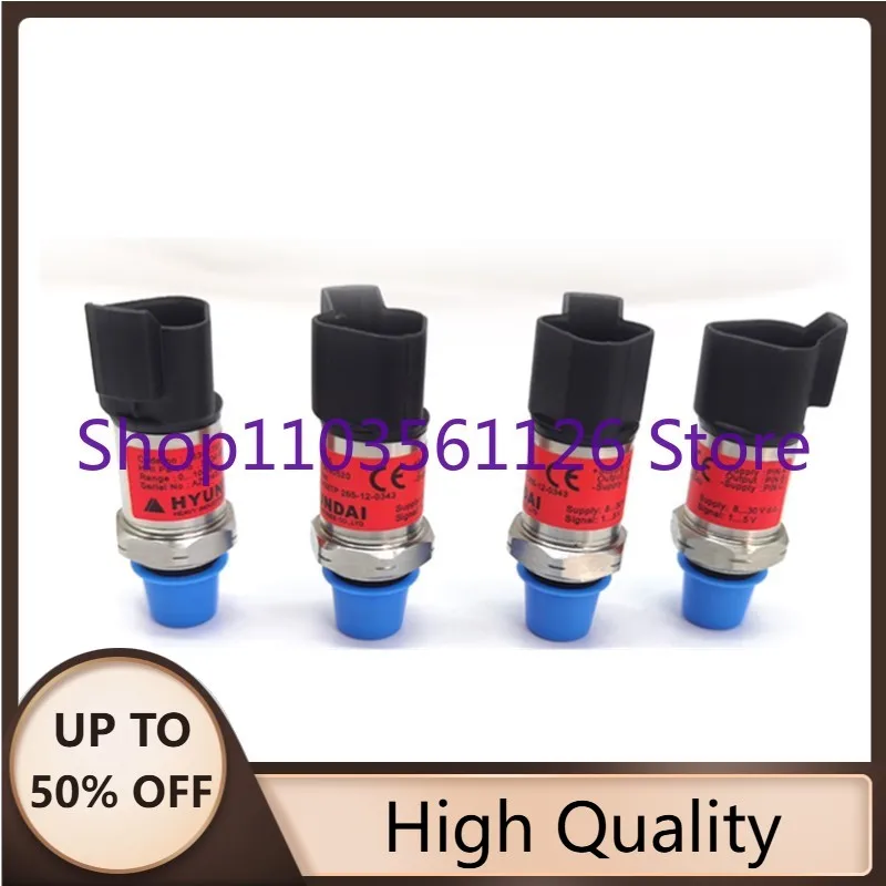 31Q4-40820 063G1735 100Bar Pressure Sensor Switch for R210-5 R210-7 R210-9 Excavator Repair Replacement Parts