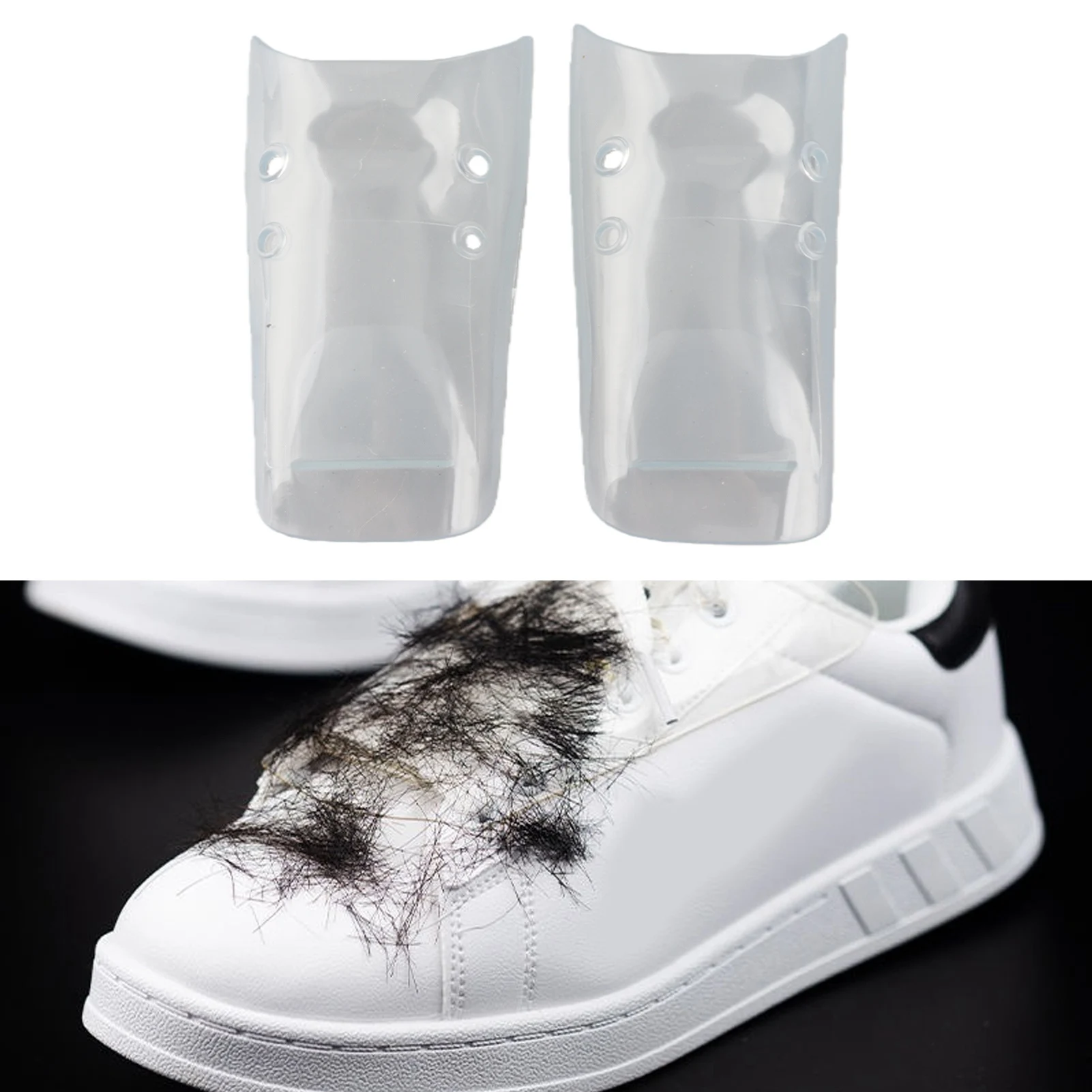 Barber Shoes Cover High Transparent Hair Stylist Shoes Cover Odorless Haircut Shoes Cover Salon Hairdressing Shoes Cover