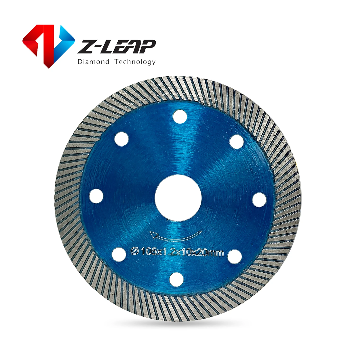 Z-LEAP 1PC Cold Pressed Sintered Diamond Saws Blade Mesh Turbo Cutting Disc For Granite Marble Tile Ceramic