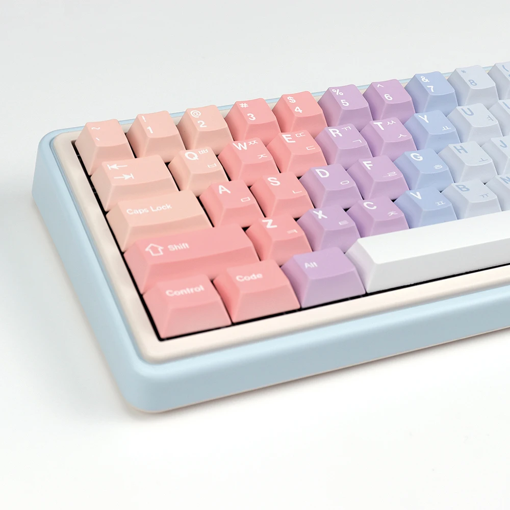 

Корейские колпачки для клавиш, вишневый профиль, тема мечты, цвет макарон, механическая клавиатура, колпачок для клавиш, 143 клавиши, термосублимационная колпачок из ПБТ