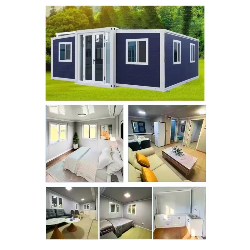 Mobile Cheap Ready Made Portable Modern Design Expandable Prefabricated Foldable Steel Container House