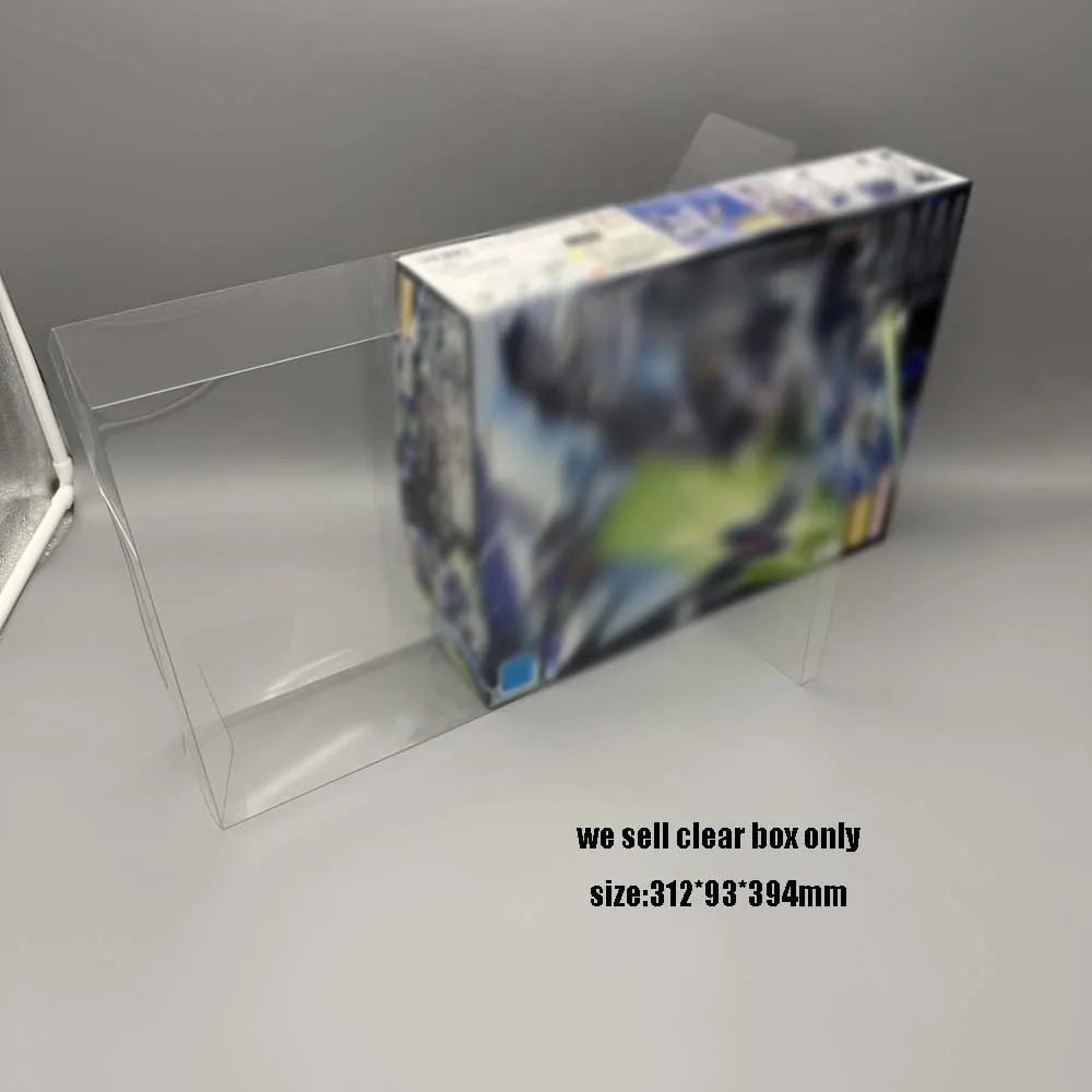 Transparent storage case PET box for BANDAI NAMCO MG F90ⅢY Cluster Gundam model display protection box