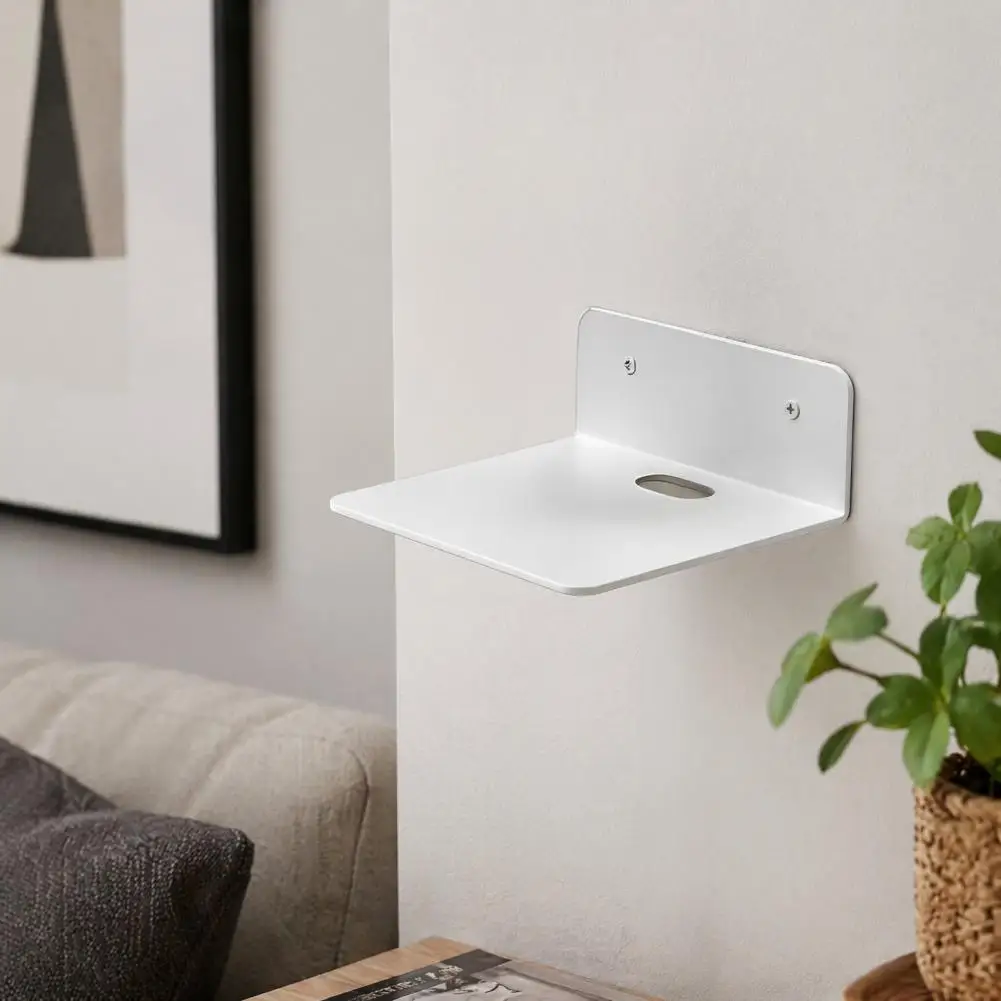 Modern Minimalist Wall Display Wall Mounted Floating Shelves Set Durable Acrylic Ledge Storage Space for Cameras for Security