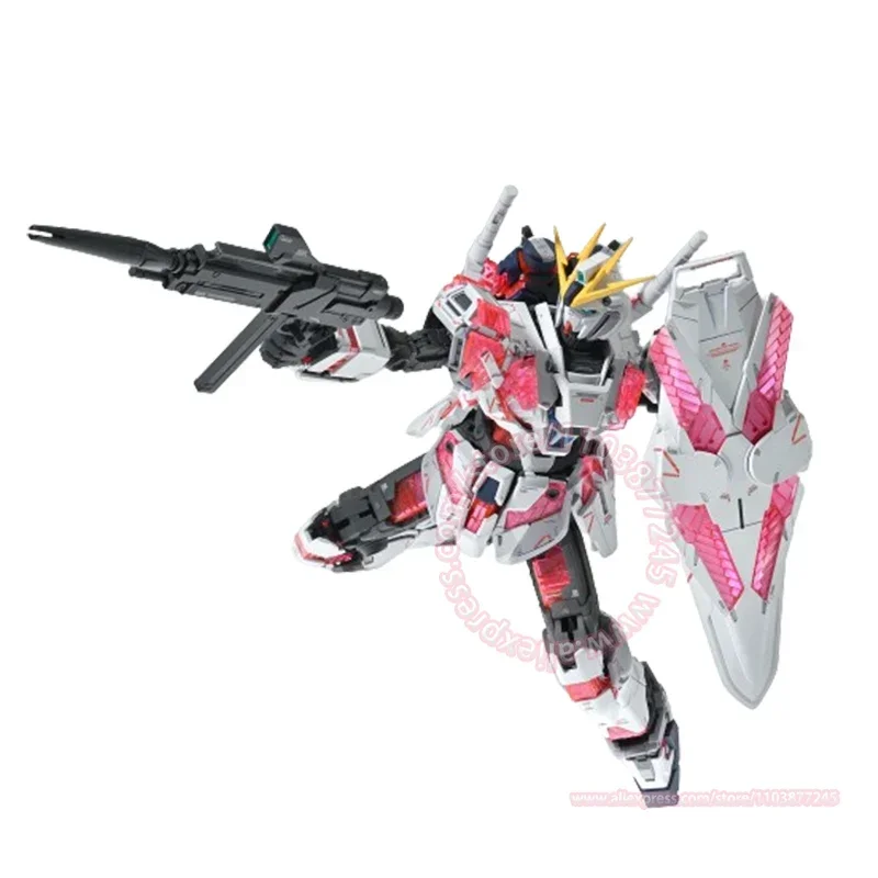 BANDAI MG Narrative Gundam C-Packs Ver.Ka Movable Figure Hand Model Tabletop Decoration Birthday Gift for Children 1/100