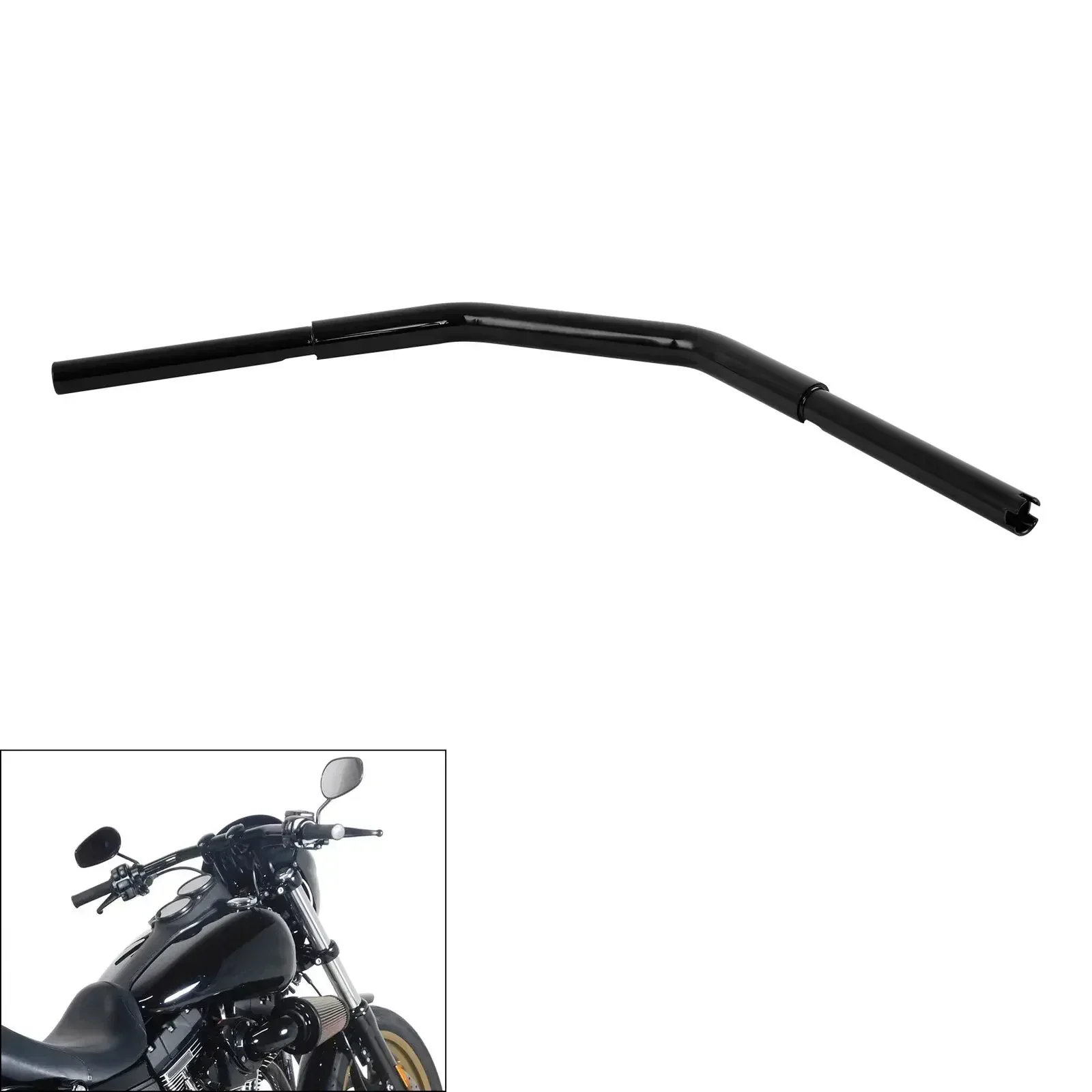 Untuk Harley Softail Dyna TBW Accesorios moto pegangan setang seret nol 1/4"