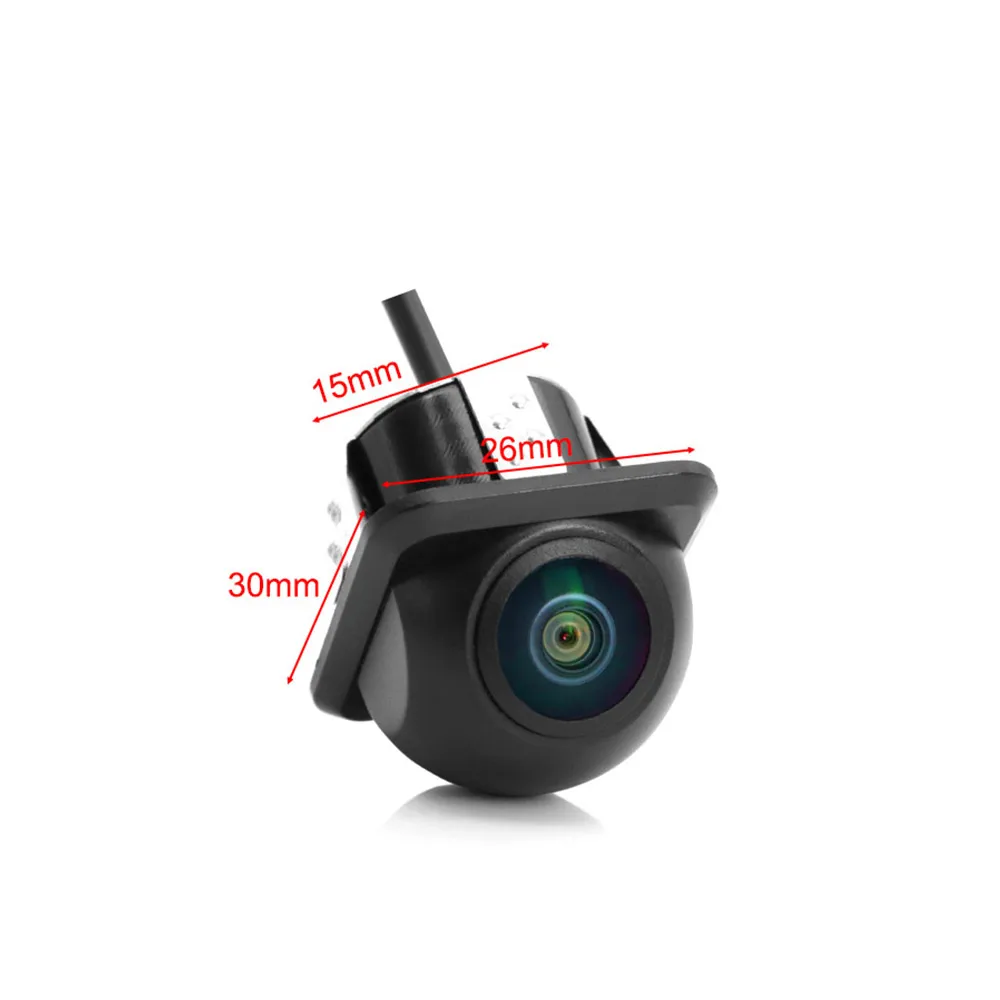 CCD Reverse Camera Rearview Car HD Night Vision For Parking CVBS Waterproof Universal 170 Degree Fishey Lens Auto Reversing Cam