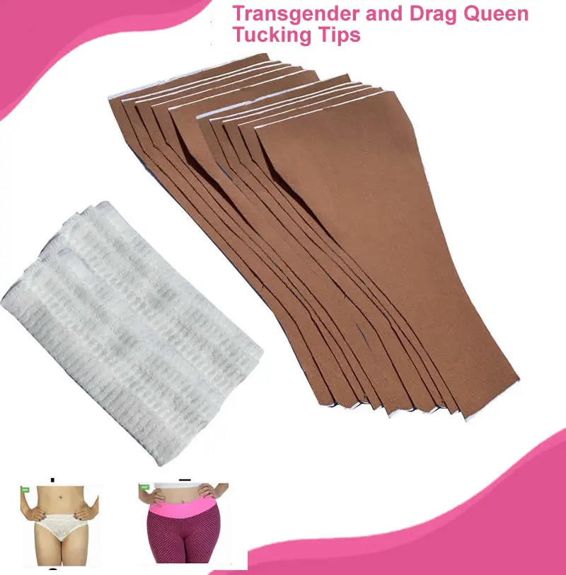 Tuck tape T-Tape Tuck Kit - Gaff Alternative - Transgender, NB, Drag Queens, Crossdressing - 7 Pack