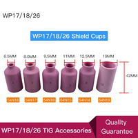 TIG Welding Machine Welder Accessories/Consumables WP26 17 18 Series Torch/Gun Porcelain Shield Cups Ceramic Nozzles