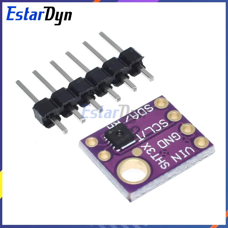 Picture 3: Estardyn SHT31 Temperature SHT31-D Humidity Sensor Module Microcontroller IIC I2C Breakout Weather 3V 5V Compliant For Arduino