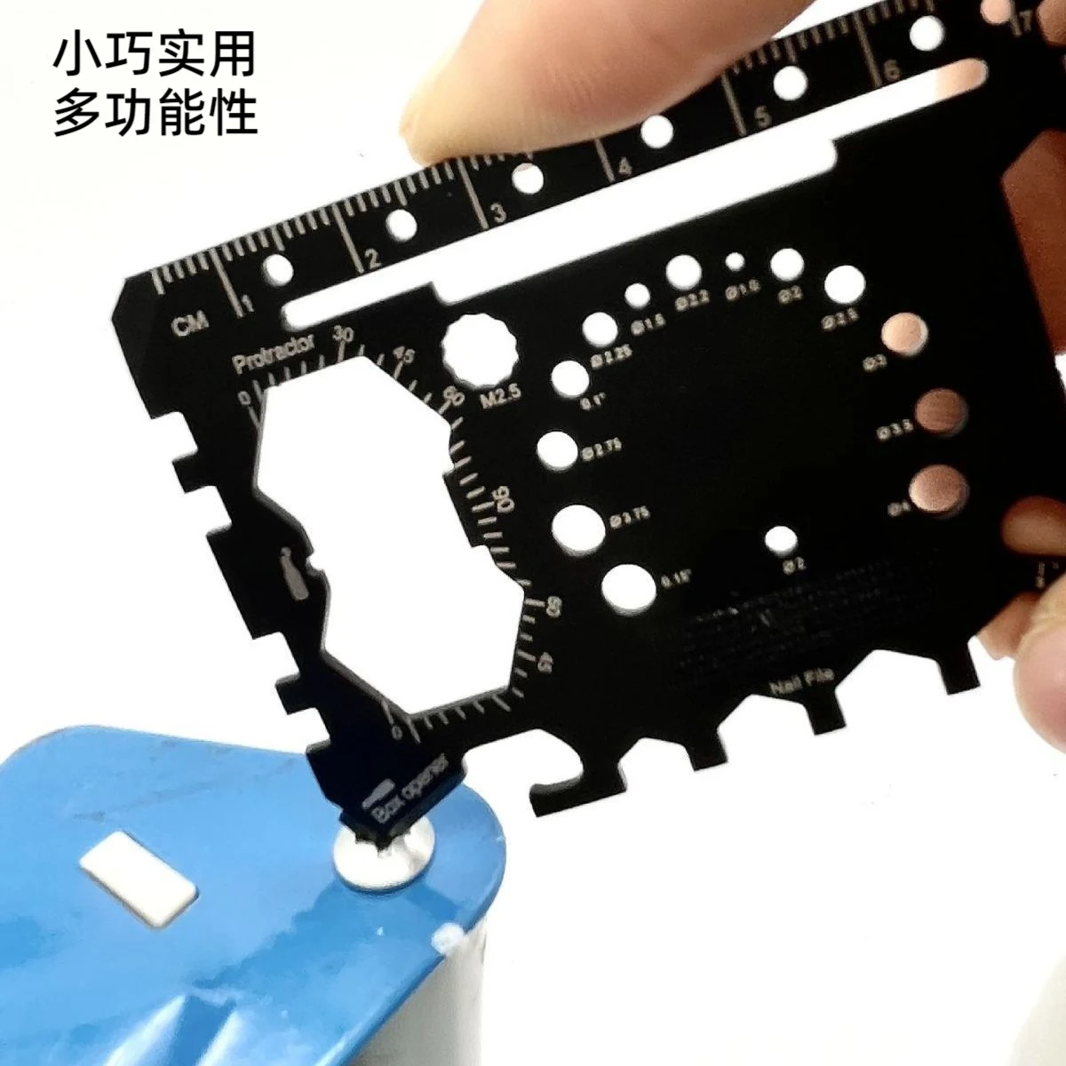Outdoor Portable 27 in 1 Card Knife Wildlife Survival Equipment Lifesaving Card Multi Purpose and Multi Functional Tool Portable