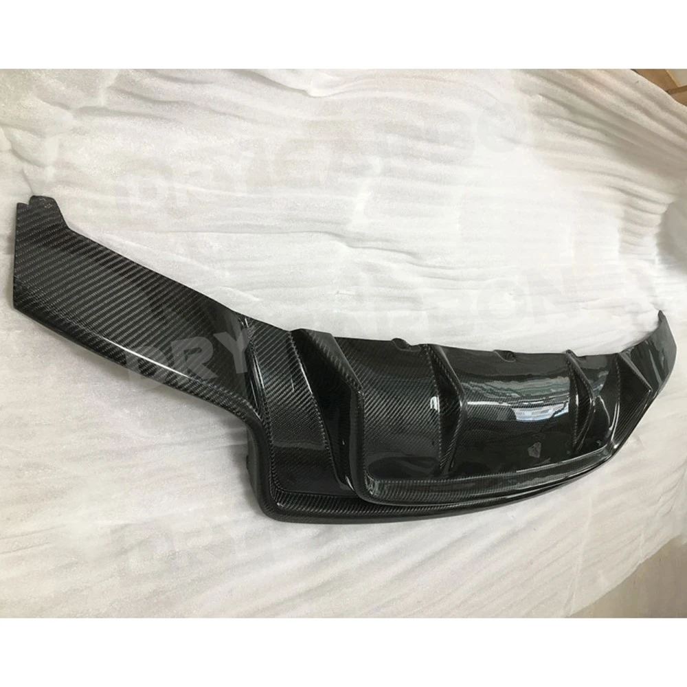 Dry Carbon Fiber Rear Diffuser Bumper Spoiler for Audi A5 RS5 2012-2016 Rear Lip Bumper Guard Car Styling Body Kits FRP view 4