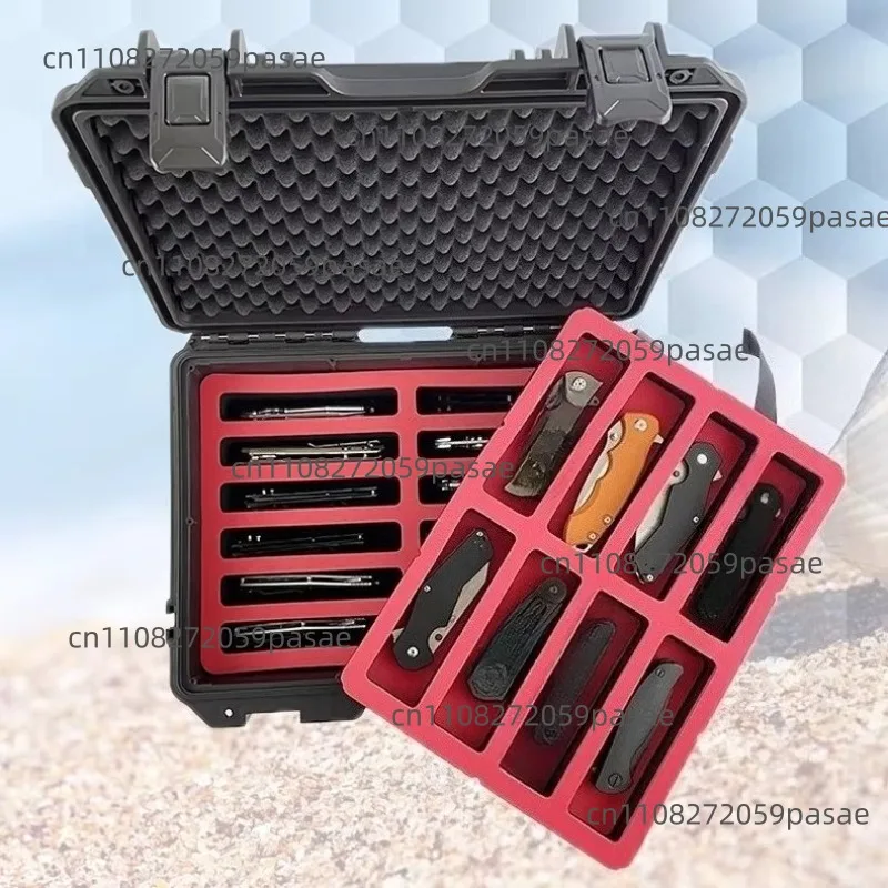 

Кейс для складных ножей, водонепроницаемый кейс для бабтейтов, двухслойный кейс для складных ножей.