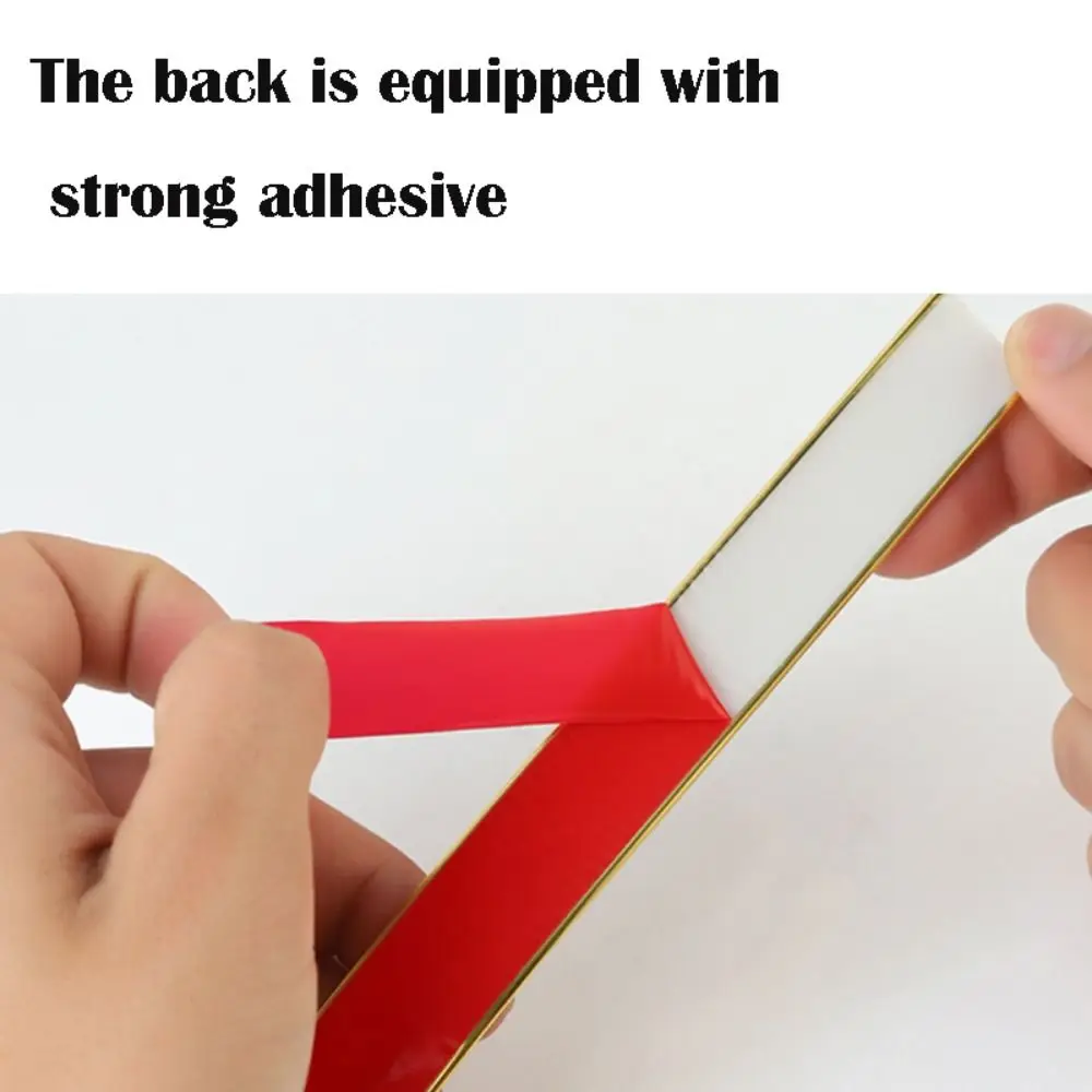 

No Odor Self-adhesive Edge Strip Waterproof Easy Sticker Table Edge Guard Wear-resistant Anti-fog Furniture Banding Tables