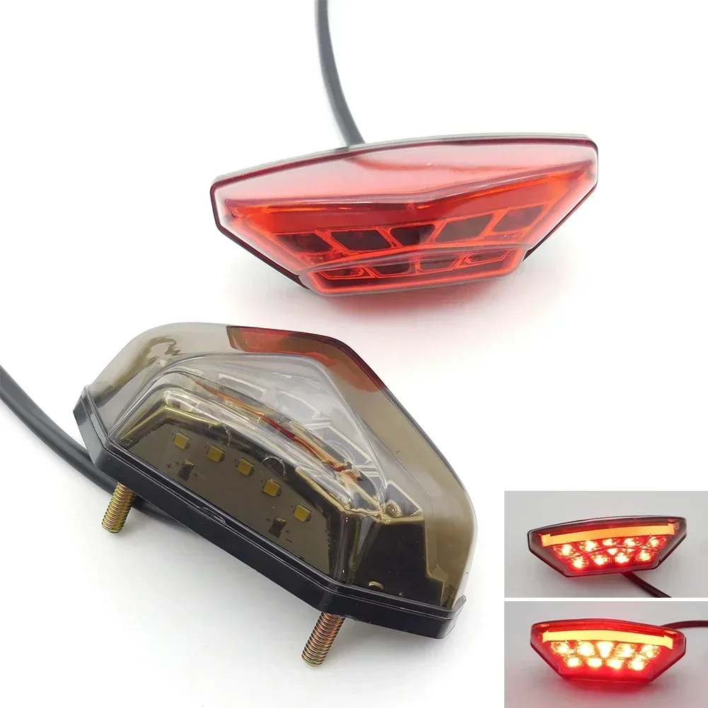 Universal DC 12V Motorcycle 32LED Tail Light Signal Indicators Rear Brake Stop Light Lamp Motorbike ATV Dirt Bike