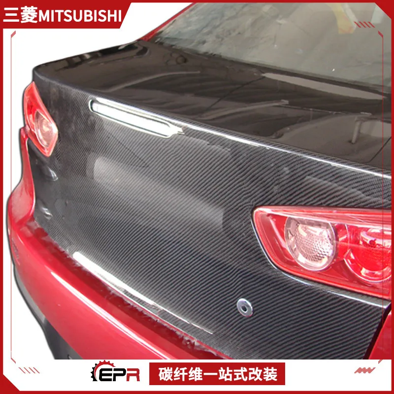 

Suitable for Mitsubishi Evolution EVO10 modification, Yishen carbon fiber, trunk cover, trunk tail cover