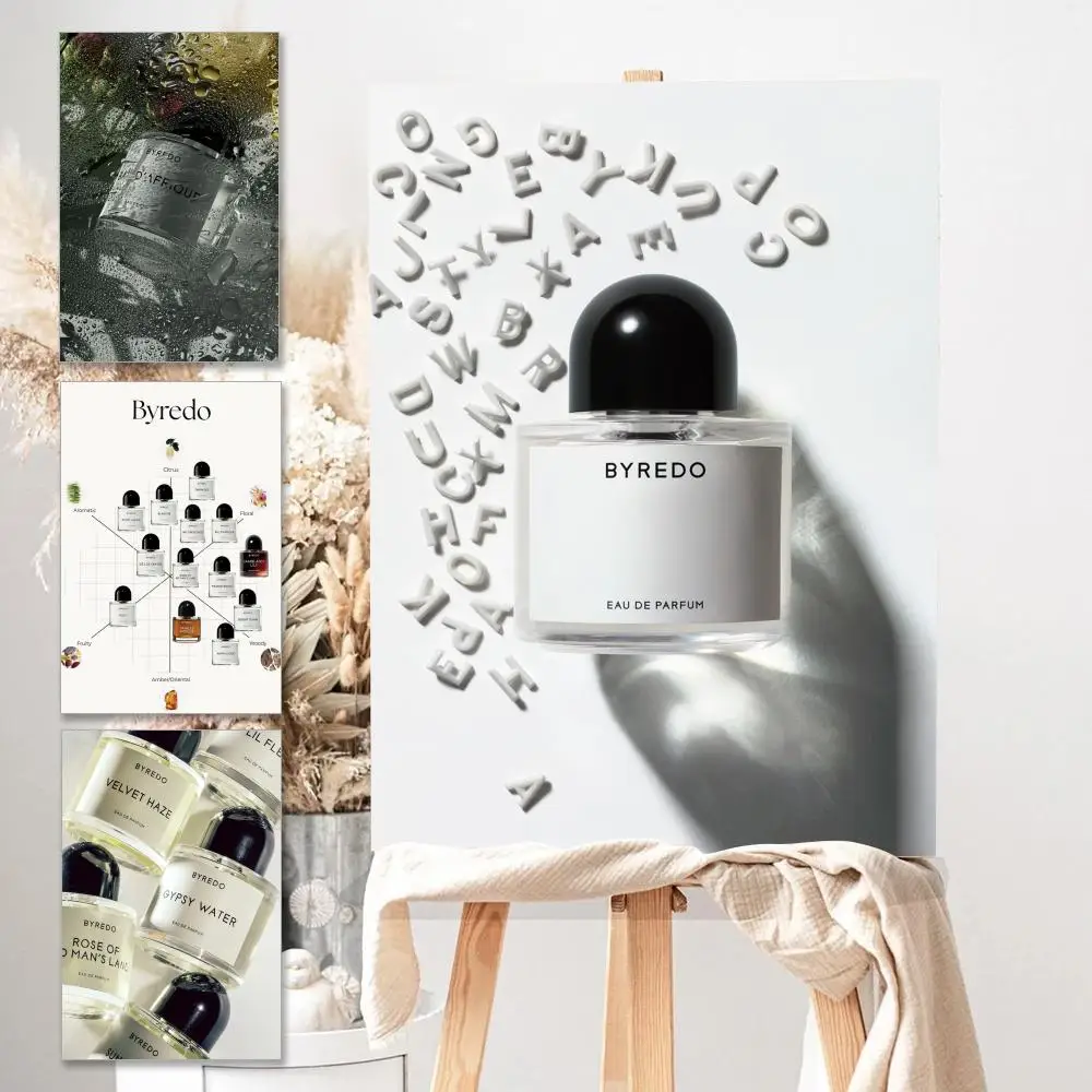 B-B-Byredo Perfume Poster HD Anime Hot Theme Singer/OST/Movie-Waterproof Self-Stick Home Decor