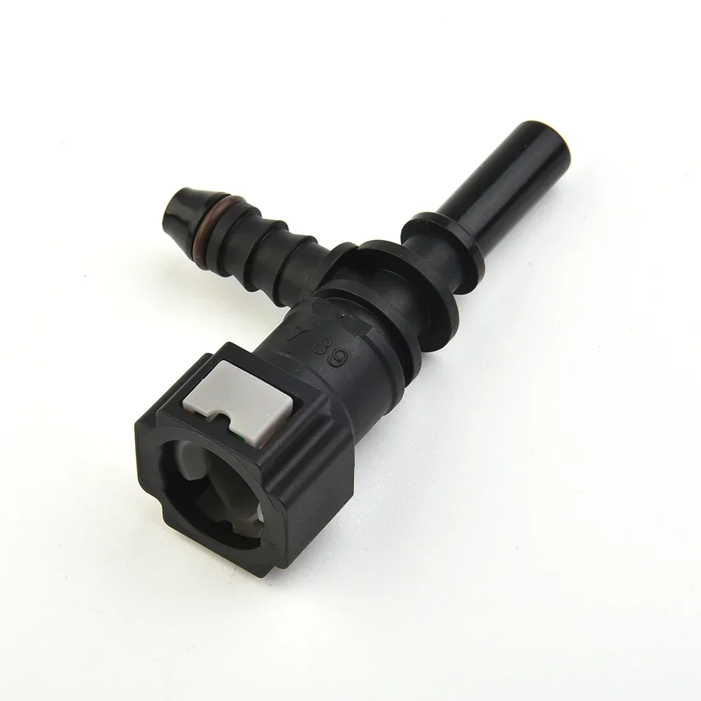 /7.89 ID6 /Auto Car Fuel Line Bundy Tee Hose Coupler Nylon Motorcycle Hose Coupler Quick Release Connect Connector Car Accessory