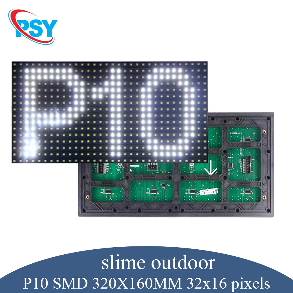 

P10 Полунаружный красный, желтый, зеленый, белый, заводская цена, светодиодный дисплей, модуль, программируемый светодиодный движущийся знак, текстовая матричная панель