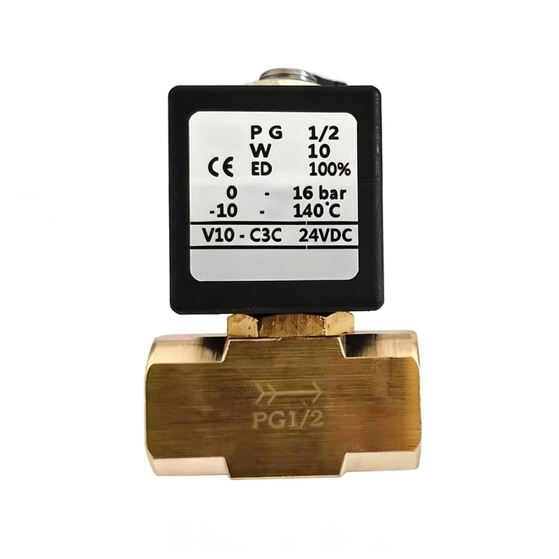 Two-way Solenoid Valve VMI PG 3/8 1/2 Solenoid Valve for Twin Screw Granulator V10-C3C AC220V DC24V