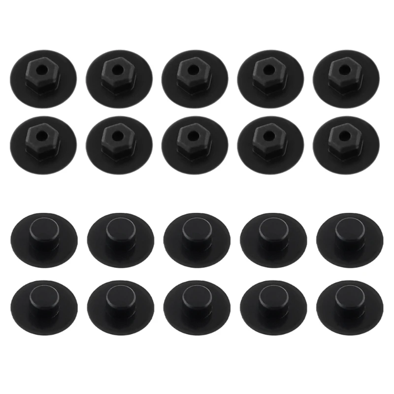 10Pcs Silicone Bicycles Stem Top Caps Headset Dust Cover Water Proof Bike Headset Top Caps Cover for Cycling Enthusiasts