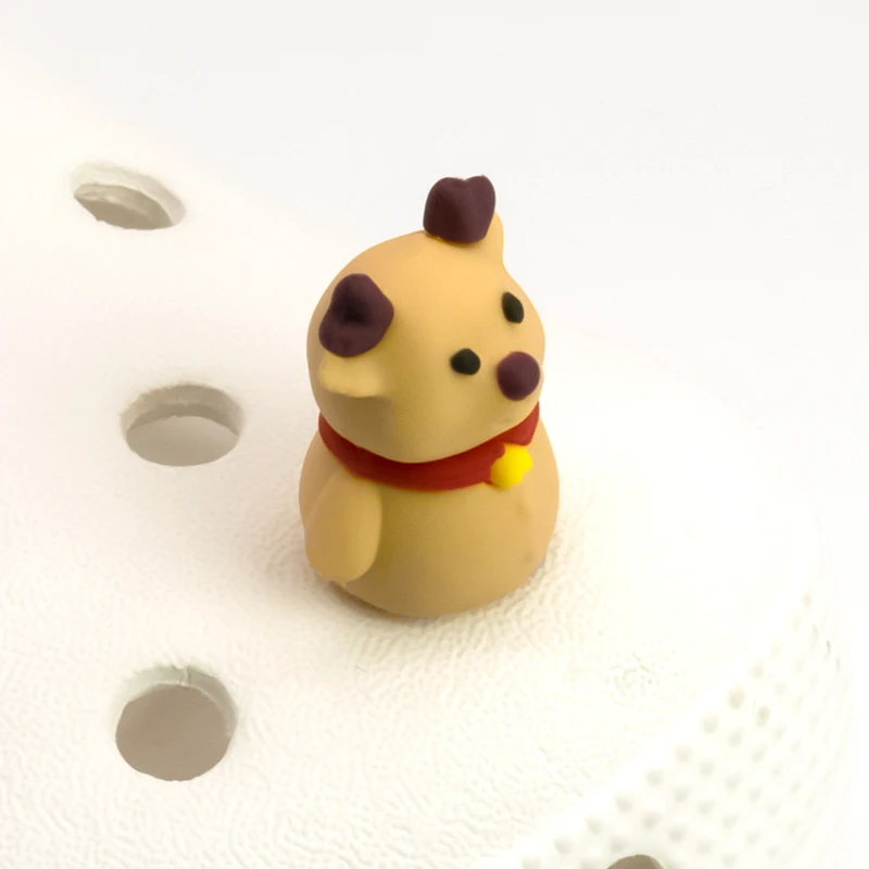 1 Stück 3D-Schuhcharms für Kinder, Panda, Katze, Gans, Koala, Tierpins, Niedliche Schuhaccessoires und Dekorationen für Damen und Herren, Clog-Schnallen – Detail 1