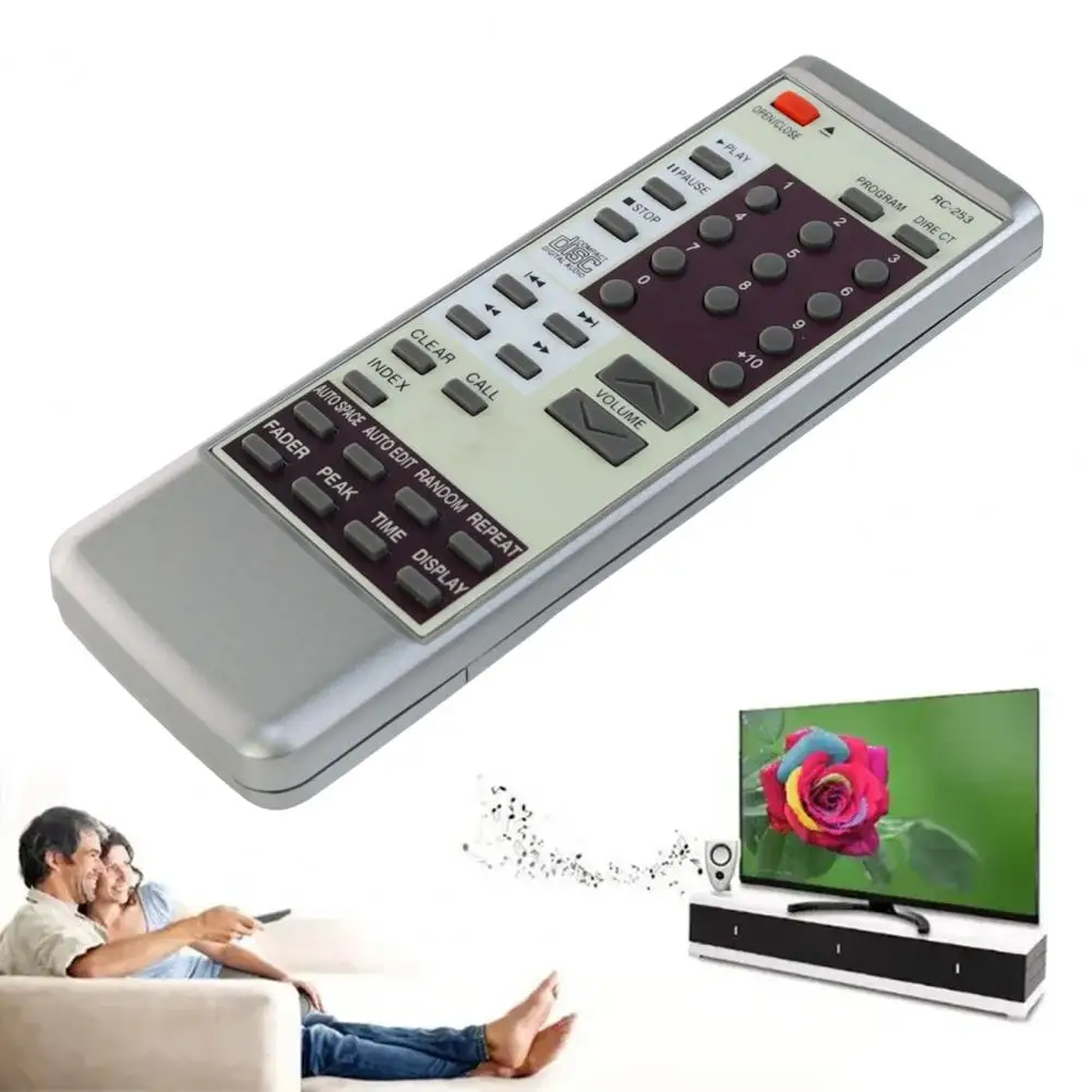 Replacement Player Remote Universal Remote Control Rc-253 Remote Control Replacement for Denon Player Models Chipset 50%