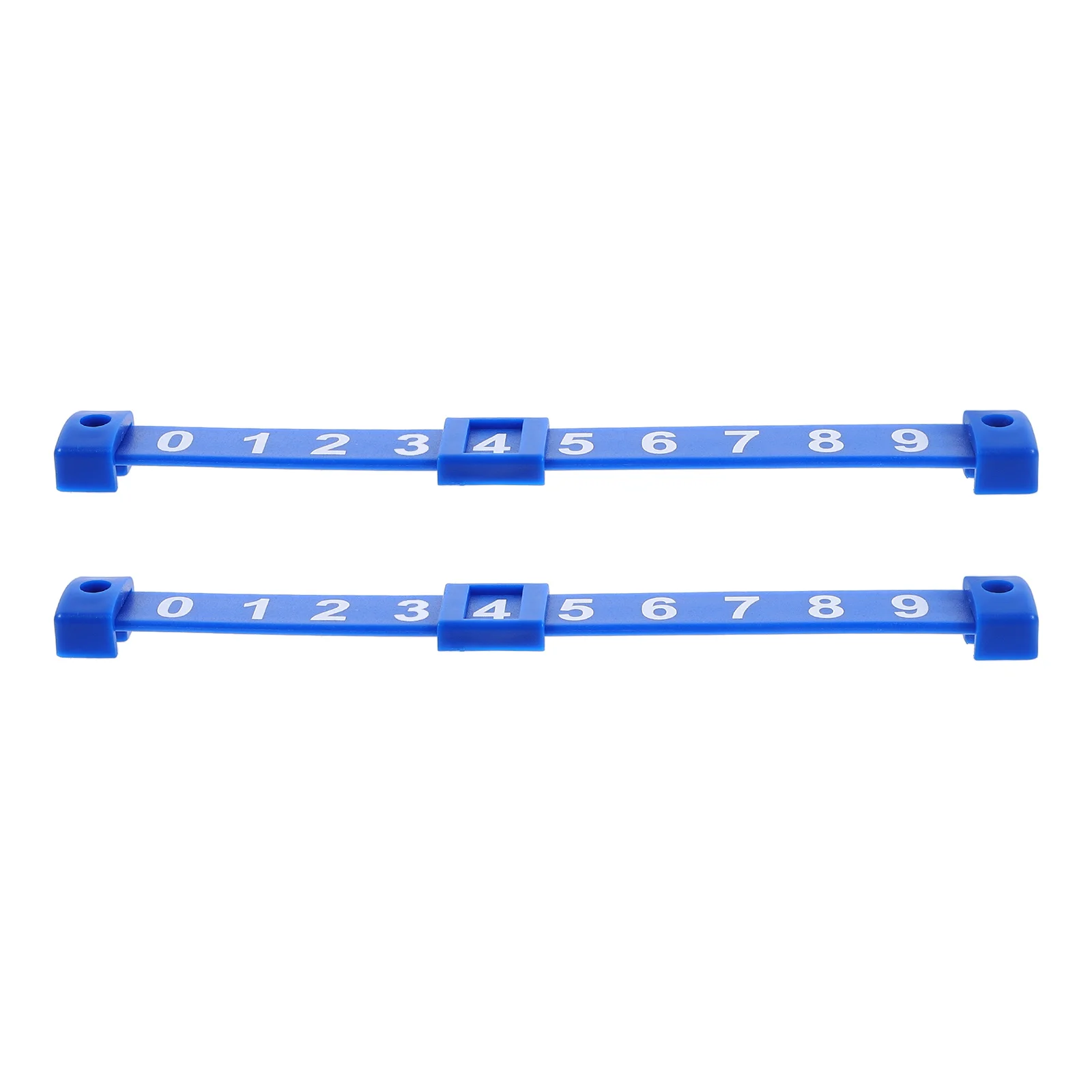 

2 Pcs Table Football Bar Scorer Red Small Square Foosball Table Football Game Accessory Scorekeeper Plastic Game Accessory