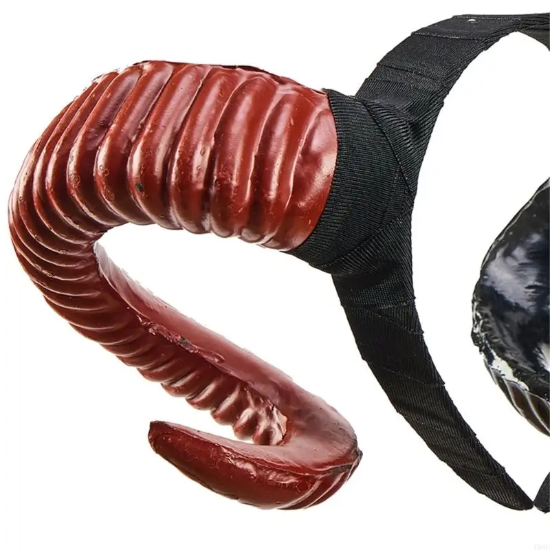 Elegantes Harz-Horn-Stirnband für Frauen und Mädchen, leichtes, bequemes Haar-Accessoire für den täglichen Gebrauch und Partys – Detail 9