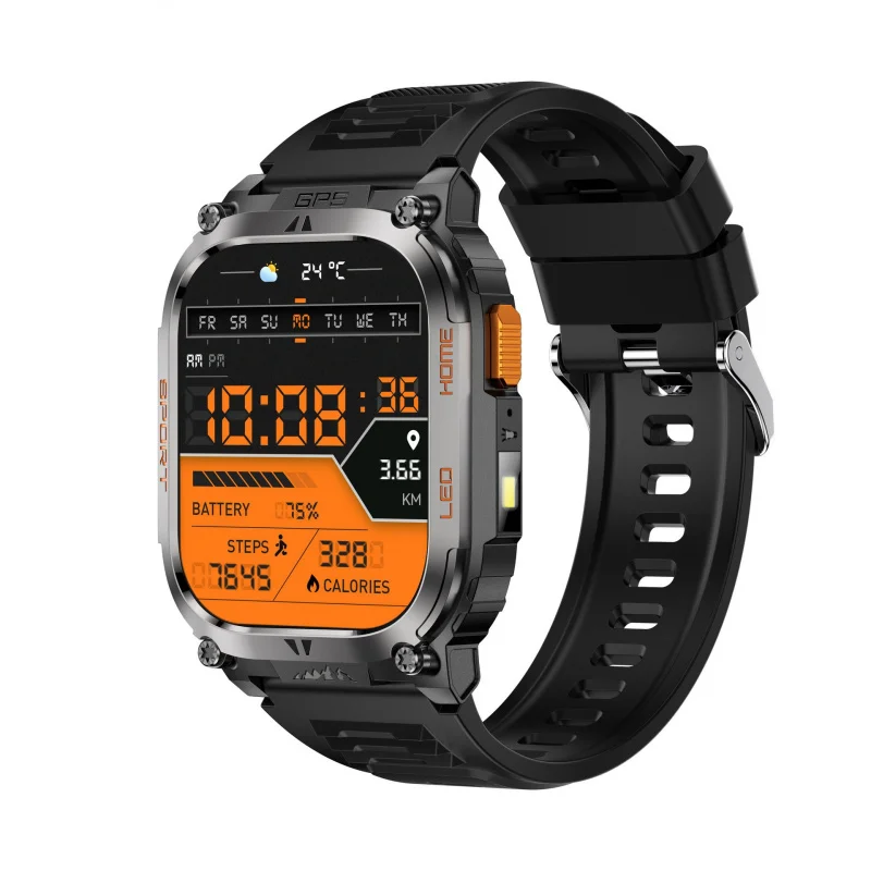 

QX18Smart Bracelet WatchGPSPositioning Спортивный мониторинг Вызов Голосовой помощник
