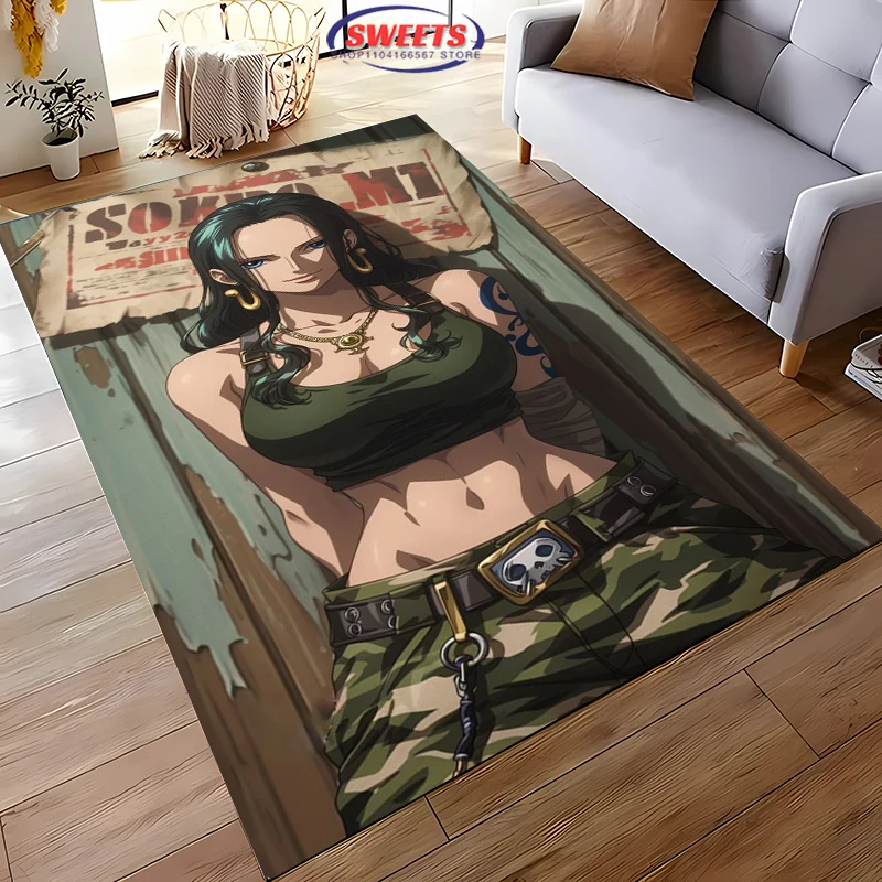 One Piece Robin Carpet New Release! Anti-slip Sound Insulation,Rug for Living Room Bedroom,Bedside and Office Areas, Durable Mat