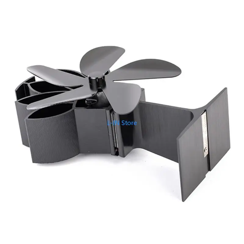 5 stove fan Home Fireplace Fan Efficient Heat Distribution SF501G