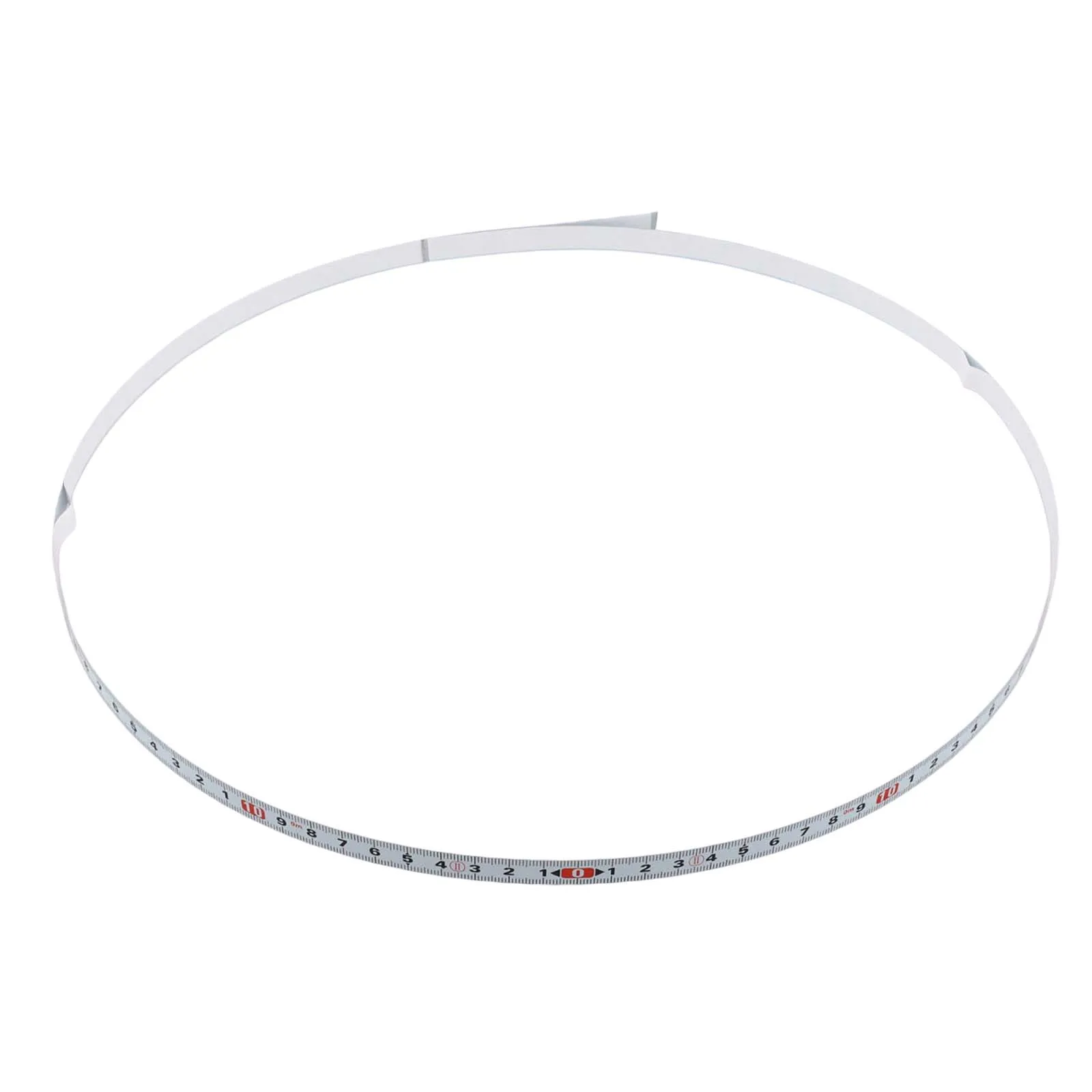 Régua de escala métrica de fita métrica de 15M para ferramentas de marcenaria com núcleo de aço e para instalação de pista de serra de esquadria