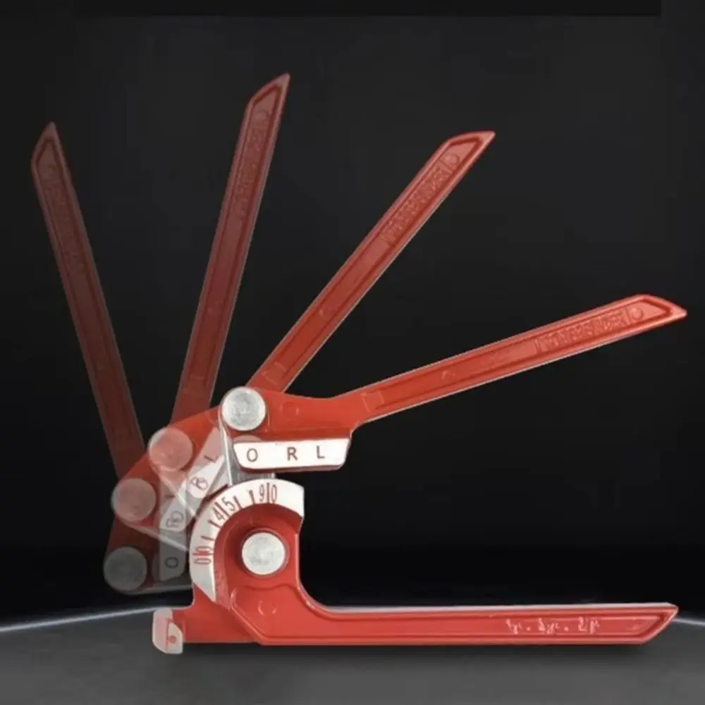 

Pipe Curving Manual Pipe Bender Heavy Duty Tube Copper Pipe Bender 180 90 Degree British 3 in 1 Copper Bender