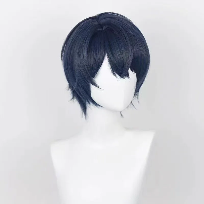 Cosplay Anime Wig Easy To Shape, 2D Character Role Play Hairpiece for Comic Con Events