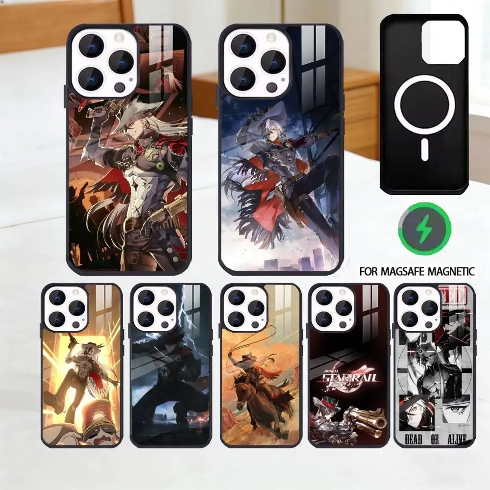 

Honkai Star Rail HSR Boothill Phone Case For iPhone 17,16,15,14,13,12,Plus,Pro,Max For Magsafe Magnetic Wireless Charge