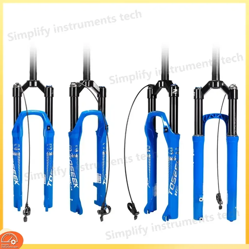 MTB Air Suspension Fork 27.5 29 Inch Magnesium Alloy Front Fork 12x100mm Thru Axle Disc Brake Mountain Bike Shock Absorber