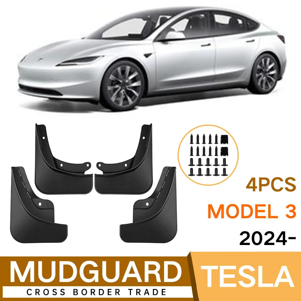 

Для Tesla Model 3 2024, модификация крыла автомобиля, универсальное крыло, украшение, автомобильные аксессуары