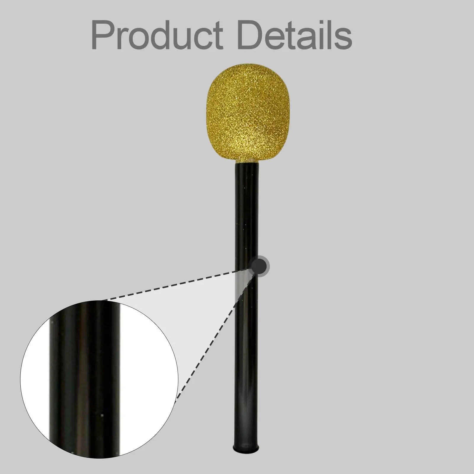 ميكروفون مزيف زي الدعامة لعبة لعب الأدوار لعبة الميكروفون التظاهر لعبة نشاط تظهر تسجيل التظاهر الغناء للأطفال الصغار #5