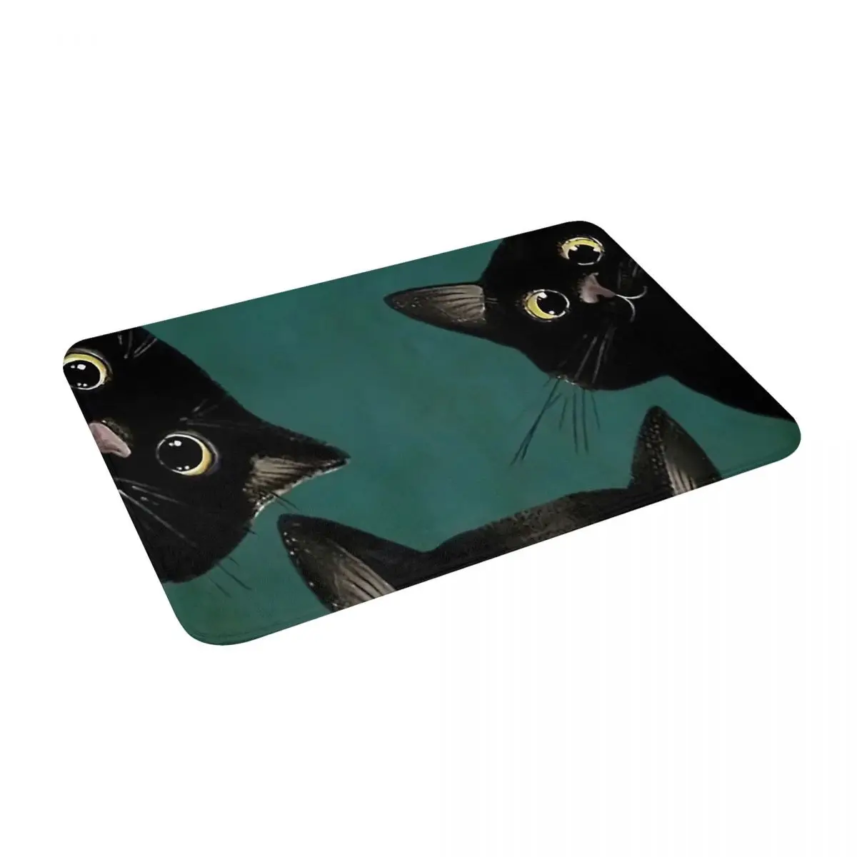 Are You Pooping Cat Print Mat Home and decoration Room mats Floor mats Polyester Rugs for Dining Non-Slip Welcome Mats