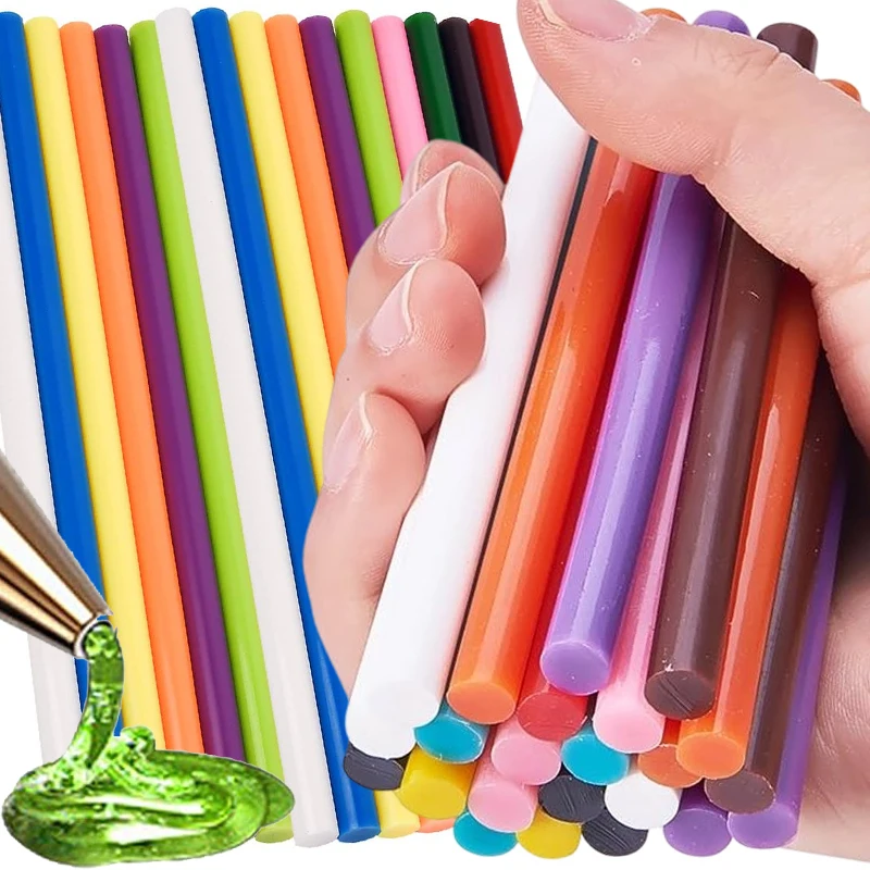 Colorful Hot Melt Glue Sticks Body Dent Removal Repair Strips Strong Viscosity Adhesive Rod Electric Glue Gun Heat Pistol Stick