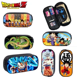 Dragon Ball Z Large Capacity Pencil Case, papelaria de estudante, material escolar, presente de aniversário, brinquedo para crianças, 33 estilos, Son Goku