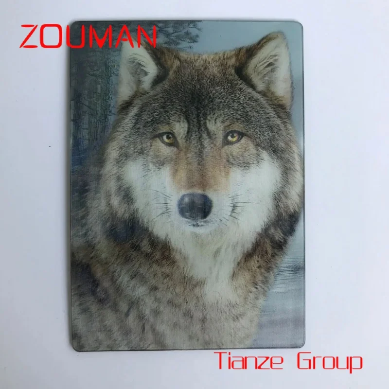 Custom , Hot Sale Customized any sizes 3D Lenticular Printing Postcard/ Business Card/ Photocard