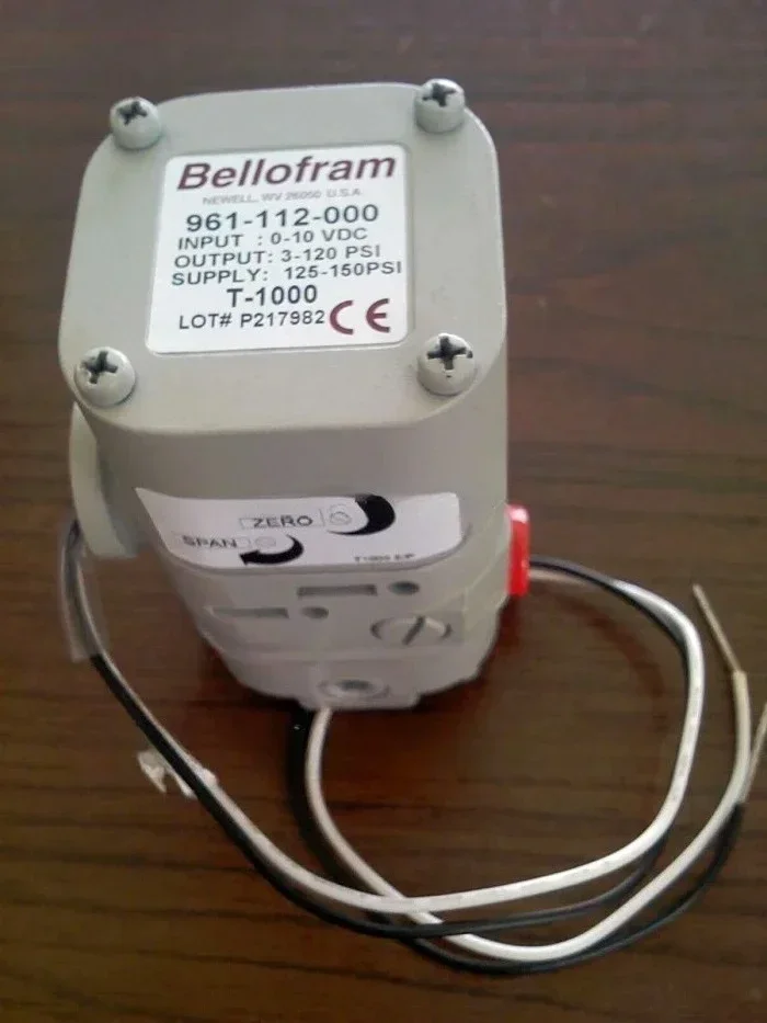 

Type 1000 electro-pneumatic Transducer 961-112-000 DC0-10V NPT1/4 3~120PSI