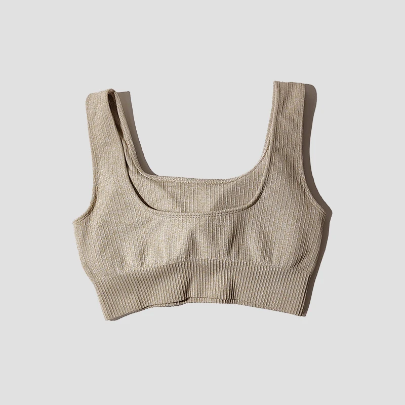 Yoga Bra Vital Seamless Sports Bra Medium Support Running Racerback Sport Woman Fitness Vest Type Brassiere Bra Top Activewear